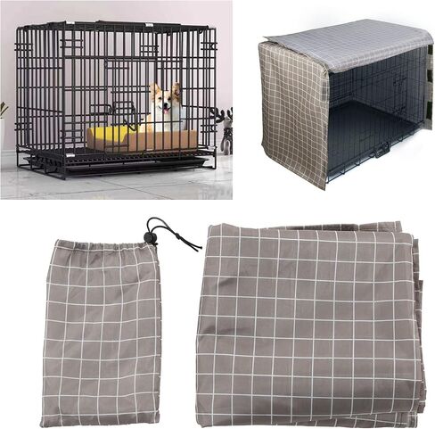 HEEPDD Wire Pet Cage Cover, Waterproof Dog Crate Cover Dog Cage Protection Cover for Cold Weather in Saudi Arabia