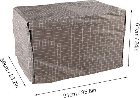 HEEPDD Wire Pet Cage Cover, Waterproof Dog Crate Cover Dog Cage Protection Cover for Cold Weather in Saudi Arabia
