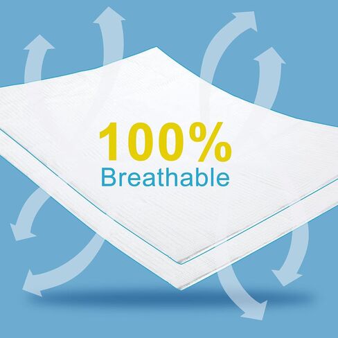 500 Pcs Disposable Changing Pads for Baby Tissue and Poly Breathable Sanitary Liners Waterproof Diaper Changing Underpads for Baby Changing Stations Nursery Tattoo Shops Senior Care 18 x 13 Inch in Saudi Arabia