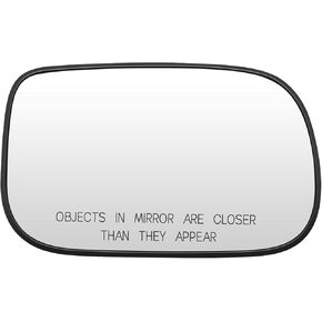 SCITOO Side View Mirror Glass Passenger Right Side Fit For 2005-2008 For ACURA TSX 2006-2007 For HONDA ACCORD HYBRID W/O HEATED Chrome Convex Replacement Exterior Mirror Glass in Saudi Arabia