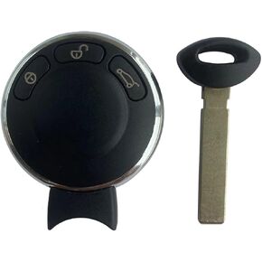 3 Button Smart Remote Key Case Fob Shell Replacement Keyless Entry Remote Key Cover for BMW Mini Cooper R56 in Saudi Arabia