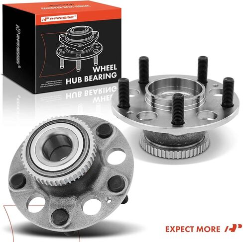 A-Premium 2 × محمل العجلة الخلفية ومجموعة المحور مع حلقة ABS و5 عروة متوافقة مع Acura Integra 1997 1998 1999 2000 2001 1.8L in Saudi Arabia
