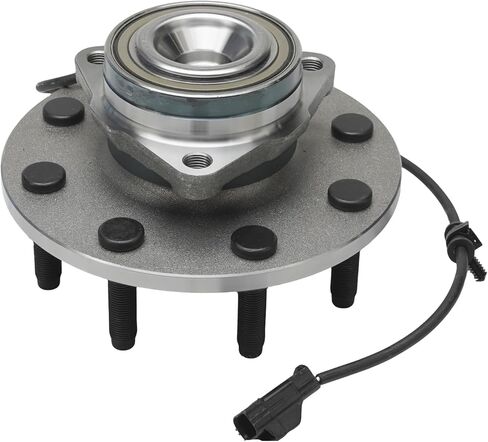Detroit Axle - 2WD Front Wheel Bearing Hub for 03-05 Dodge Ram 2500 3500, Wheel Bearing and Hub Assembly 2003 2004 2005 Replacement in Saudi Arabia