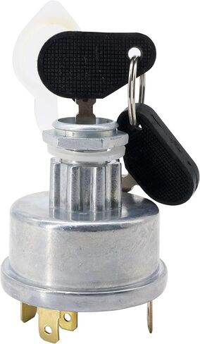 HiSport Ignition Switch W/2 Keys Compatible with Massey Ferguson Tractor 230 231 240 250 253 261 263 JCB 35670 Lucas David Brown 1190 1194 1210 Case 238 248 Starter Part with Cap Replace 3107556R92 in Saudi Arabia
