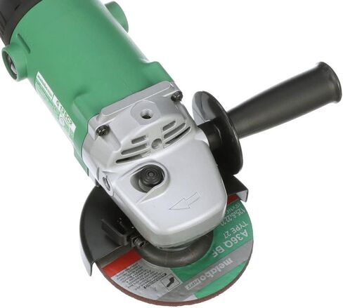Metabo HPT Angle Grinder, 5-Inch, 11-Amp Dust-Resistant Motor, Trigger Lock-On, 10,000 RPM, Compact & Lightweight Design, 1-Year Warranty (G13SC2) in Saudi Arabia