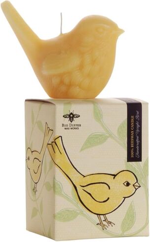Big Dipper Wax Works Beeswax Green Frog Candle, 24-Hour Long Burn, Pure Beeswax Sculpted Candle 2.5" x 3.5" Tall, Spring Candle in Saudi Arabia
