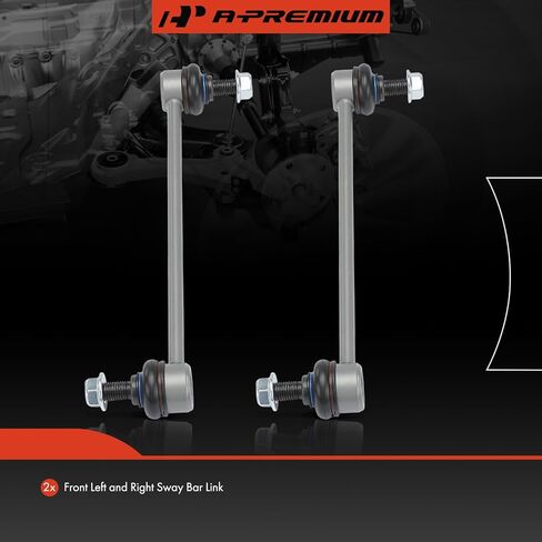 A-Premium 2 x Front Sway Bar Links Stabilizer Bar Links, Compatible with Toyota Camry 2018-2024, Avalon 2019-2022 & Lexus ES350 2019-2024, ES250 2021-2024, ES300h 2019-2024 in Saudi Arabia