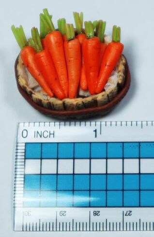 Realistic Red Oak Lettuce,Carrots and Eggplant Vegetable and Fruit Basket Figurine Miniature Dollhouse Accessory,Perfect DIY Dollhouse Food Dollhouse Kitchen Miniature. in Saudi Arabia
