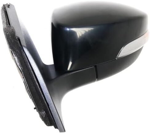 KarParts360 For Ford Focus 2012 2013 2014 Door Mirror Driver and Passenger Side | Pair | Non-Heated | Power Glass | Paintable | Manual Folding With Signal Light | Replacement For FO1320463, FO1321463 in Saudi Arabia