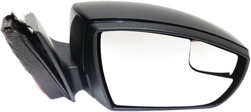 KarParts360 For Ford Focus 2012 2013 2014 Door Mirror Driver and Passenger Side | Pair | Non-Heated | Power Glass | Paintable | Manual Folding With Signal Light | Replacement For FO1320463, FO1321463 in Saudi Arabia