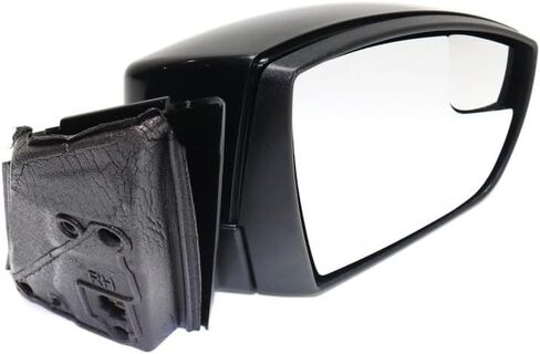 KarParts360 For Ford Focus 2012 2013 2014 Door Mirror Driver and Passenger Side | Pair | Non-Heated | Power Glass | Paintable | Manual Folding With Signal Light | Replacement For FO1320463, FO1321463 in Saudi Arabia