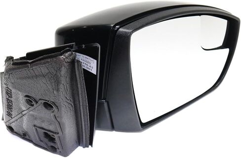 KarParts360 For Ford Focus 2012 2013 2014 Door Mirror Driver and Passenger Side | Pair | Non-Heated | Power Glass | Paintable | Manual Folding With Signal Light | Replacement For FO1320463, FO1321463 in Saudi Arabia