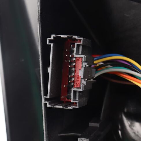 مرآة باب متوافقة مع 2021-2023 Ford F-150 7Pins غطاء محكم من جانب الراكب الأيمن قابل للطي يدويًا بدون ضوء إشارة الانعطاف وBLIS (ضوء النقطة العمياء) ML34 17683، ML34 17682 in Kuwait