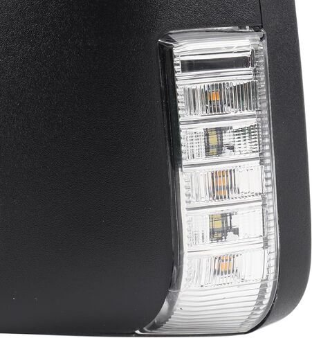 مرآة باب متوافقة مع 2021-2023 Ford F-150 7Pins غطاء محكم من جانب الراكب الأيمن قابل للطي يدويًا بدون ضوء إشارة الانعطاف وBLIS (ضوء النقطة العمياء) ML34 17683، ML34 17682 in Kuwait