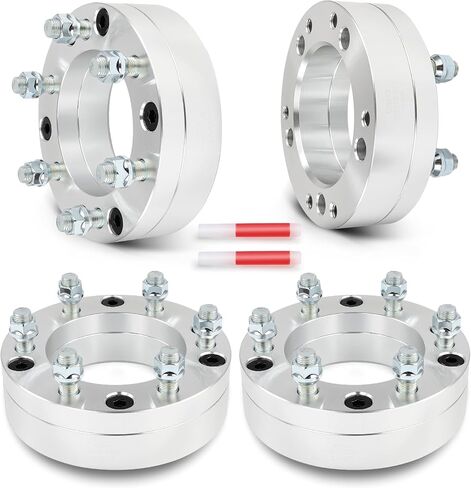 SCITOO 5x5.5 to 6x5.5 Wheel Adapters 2 inch for Ram 1500 2012-2018 1500 Classic 2019-2023 No Hubcentric Wheel Adapters Studs 14x1.5 Bore 108mm 4Pcs in Saudi Arabia