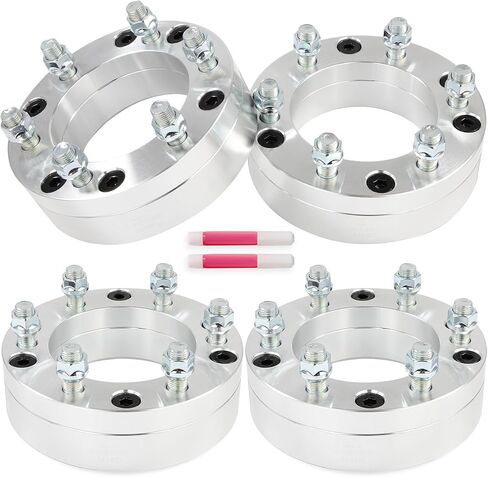 SCITOO 5x5.5 to 6x5.5 Wheel Adapters 2 inch for Ram 1500 2012-2018 1500 Classic 2019-2023 No Hubcentric Wheel Adapters Studs 14x1.5 Bore 108mm 4Pcs in Saudi Arabia