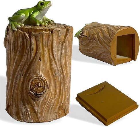 Hedgehog Fake Rock Key Hider Outdoor Hidden Key Box Resin Garden Statue with Secret Compartment Weatherproof Hide a Key for Yard Patio Geocaching in Saudi Arabia