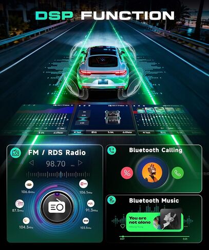 راديو 10.1 بوصة لسيارة Honda Accord 2003 2004 2005 2006 2007، Rimoody Android 13 Car Stereo Touch Screen Support GPS Navigation Bluetooth WiFi Mirror Link FM HiFi SWC AHD كاميرا احتياطية in Saudi Arabia