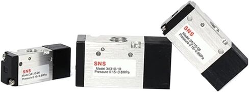 Pneumatic 3 Port 2 position Single 1/8" 1/4" BSPT 3/8" 1/2" Piloted Air Control Valve 3A110-06 3A210-08 3A310-10 3/2 Way NC(3A210-08) in Saudi Arabia