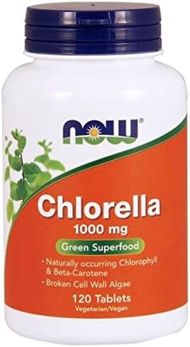 NOW Foods, كلوريلا 1000 مجم، 120 قرصًا (عبوة من 3 قطع) in Saudi Arabia
