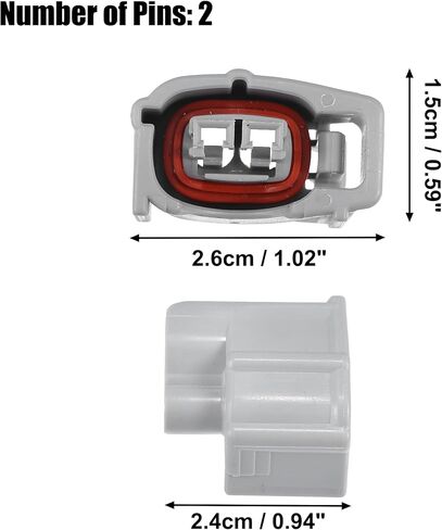 X AUTOHAUX 4 Set 2 Pin No.9098011875 حاقن الوقود موصل قابس مهايئ مجموعة أدوات استبدال لتويوتا in Kuwait