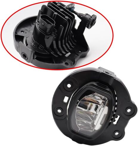 LED Fog Lights, Replace 68410368AB,68425774AA,68228884AF, Compatible with Jeep Cherokee 2019-2022, 1 pc in Saudi Arabia