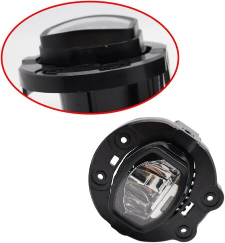LED Fog Lights, Replace 68410368AB,68425774AA,68228884AF, Compatible with Jeep Cherokee 2019-2022, 1 pc in Saudi Arabia