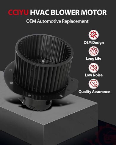 cciyu HVAC Heater Blower Motor with Wheel Fan Cage 615-00514 Air Conditioning AC Blower Motor fit for 1987-1996 for Ford for Bronco /1988-1997 for Ford F Super Duty /1987-1996 for Ford for F-150 in Saudi Arabia
