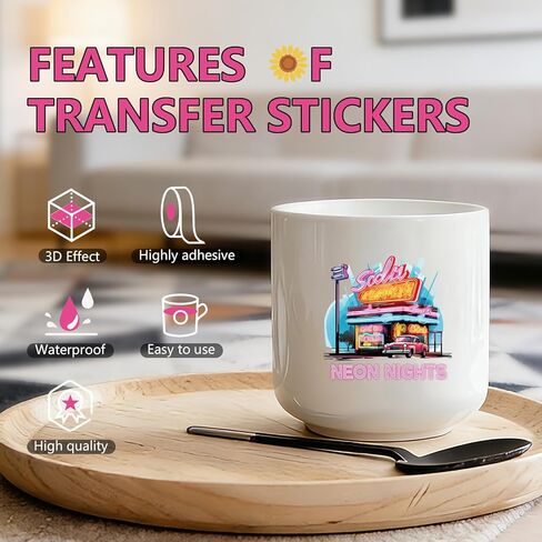 UV DTF Cup Wrap - 16 Sheets Funny Magic UV DTF Cup Wraps for 16 oz Glass Water Bottle, Fun Mouse Waterproof Cold Transfer Stickers for DIY Tumbler Coffee Mug Craft Decoration Gift for Women in Saudi Arabia