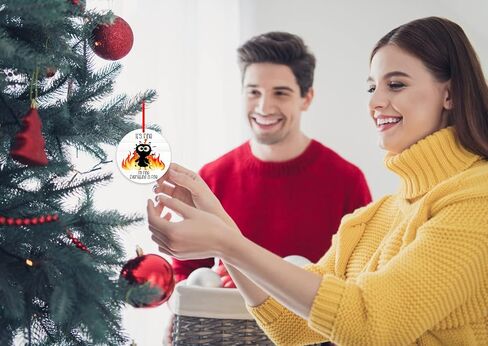 WhatSign Christmas in Heaven with Chair Memorial Christmas Ornaments for Loss of Loved one in Memory Christmas Ornament Christmas in Heaven Ornament Sympathy Remembrance Christmas Tree Ornaments Gifts in Kuwait