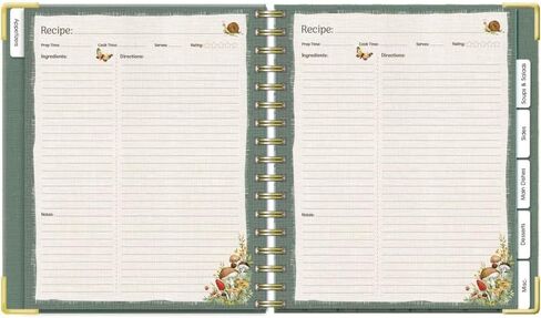 Lang, Woodland Mushrooms Recipe Journal in Saudi Arabia