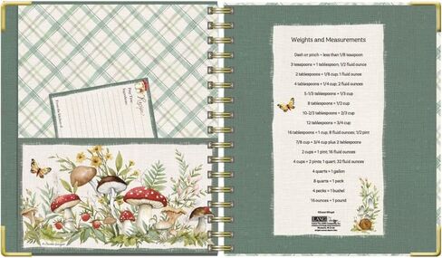 Lang, Woodland Mushrooms Recipe Journal in Saudi Arabia