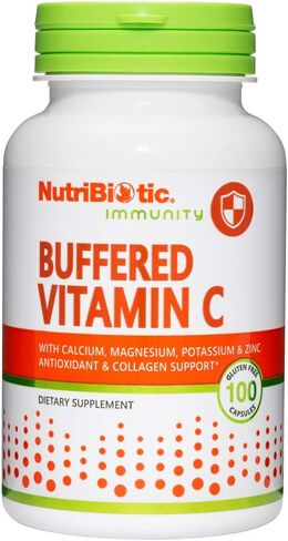 NutriBiotic Meta-C Tablets, 1000 mg Spirulina-Bound Vitamin C, 250 Count | Buffered with Calcium, Biologically Active Spirulina Metabolites & Lemon Bioflavonoids | Antioxidant & Collagen Support in Saudi Arabia
