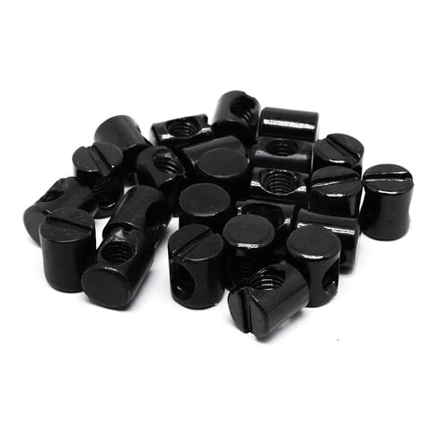 Crib Screws Replacement Set, Delta Crib Screws Hex Socket Cap Bolts Barrel Nut Baby Bed Hardware Replacement Kit Furniture Bolts (25-Set M6) in Kuwait