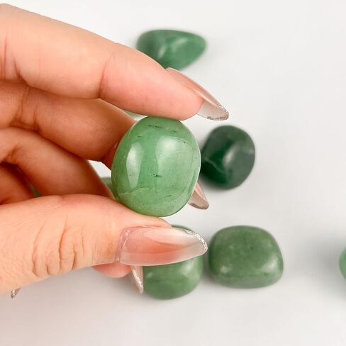 Tumbled Crystal Stone for Crafts, Jewelry Making, Healing Crystals & Aquarium Decor – Natural Fluorite, Tiger’s Eye, Rose Quartz & Amethyst,Polished Gemstones Charms in Saudi Arabia