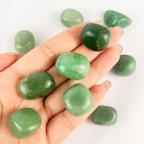 Tumbled Crystal Stone for Crafts, Jewelry Making, Healing Crystals & Aquarium Decor – Natural Fluorite, Tiger’s Eye, Rose Quartz & Amethyst,Polished Gemstones Charms in Saudi Arabia