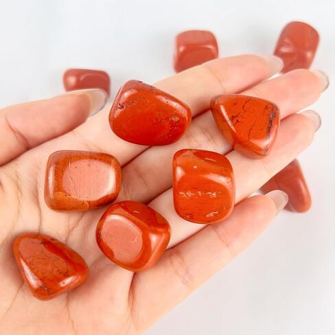 Tumbled Crystal Stone for Crafts, Jewelry Making, Healing Crystals & Aquarium Decor – Natural Fluorite, Tiger’s Eye, Rose Quartz & Amethyst,Polished Gemstones Charms in Saudi Arabia