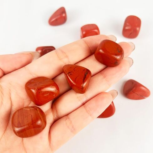 Tumbled Crystal Stone for Crafts, Jewelry Making, Healing Crystals & Aquarium Decor – Natural Fluorite, Tiger’s Eye, Rose Quartz & Amethyst,Polished Gemstones Charms in Saudi Arabia