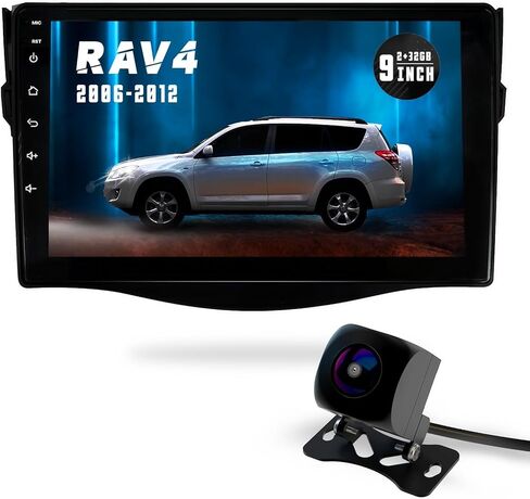 Car Stereo Radio Android for Toyota Camry 2006 2007 2008 2009 2010 2011,9inch IPS HD Touch Screen, Backup Camera Wireless CarPlay Andriod Auto Bluetooth WiFi GPS Navigation Radio 4-Core (2GB+32GB) in Saudi Arabia