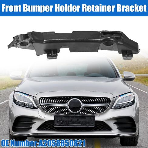 uxcell Front Left Upper Bumper Cover Inner Support Bracket for Mercedes-Benz C43 AMG 2017-2020 for Mercedes-Benz C300 2015-2020 in Saudi Arabia