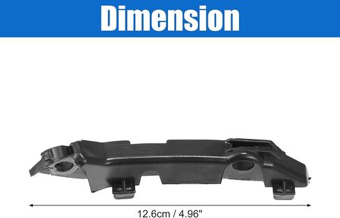 uxcell Front Left Upper Bumper Cover Inner Support Bracket for Mercedes-Benz C43 AMG 2017-2020 for Mercedes-Benz C300 2015-2020 in Saudi Arabia