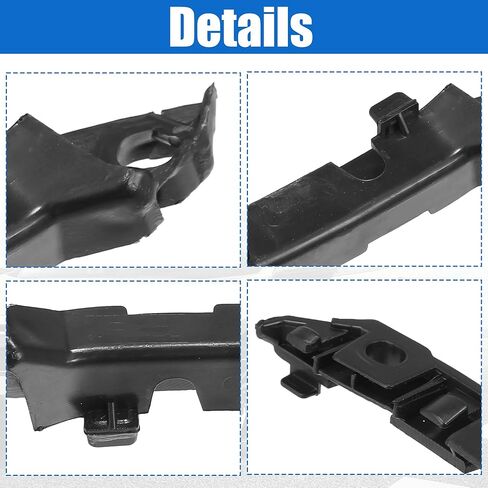 uxcell Front Left Upper Bumper Cover Inner Support Bracket for Mercedes-Benz C43 AMG 2017-2020 for Mercedes-Benz C300 2015-2020 in Saudi Arabia
