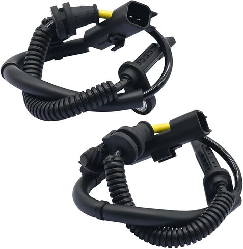 2Pcs Rear Left and Right Abs Wheel Speed Sensor Compatible with Ford Continental Edge Fusion Mkx Mkz Dg9Z2C190B Als2594 AWD W/Automated Parking Assist 13 14 15 16 17 18 2013 2014 2015 2016 2017 2018 in Saudi Arabia