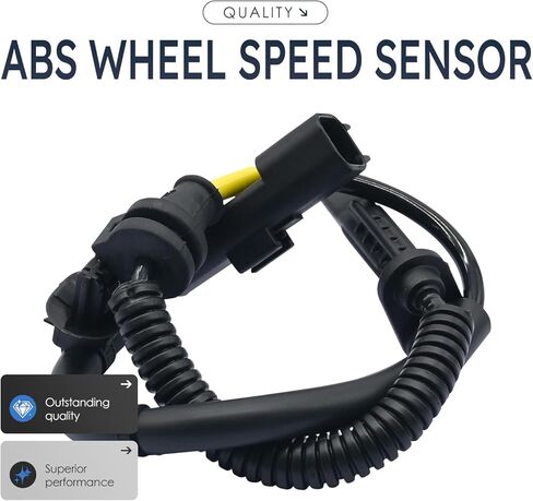 2Pcs Rear Left and Right Abs Wheel Speed Sensor Compatible with Ford Continental Edge Fusion Mkx Mkz Dg9Z2C190B Als2594 AWD W/Automated Parking Assist 13 14 15 16 17 18 2013 2014 2015 2016 2017 2018 in Saudi Arabia