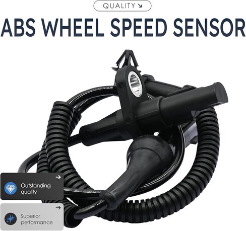 2Pcs Rear Left and Right Abs Wheel Speed Sensor Compatible with Ford Mustang 5R3Z2C190Aa, 6R3Z2C190A, 7R3Z2C190A, 8R3Z2C190A, 9R3Z2C190A Als1862 05 06 07 08 09 10 2005 2006 2007 2008 2009 2010 in Saudi Arabia