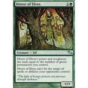 Magic The Gathering - Drove of Elves - Shadowmoor in Kuwait