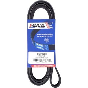 MOCA EPDM Serpentine Belt Compatible with 2010-2022 for Toyota 4Runner 4.0L, 2009-2014 for Toyota FJ Cruiser 4.0L V6 Gas DOHC Naturally Aspirated in Saudi Arabia