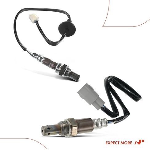مستشعر الأوكسجين A-Premium O2 متوافق مع Toyota Corolla 2005-2008، Matrix 2004-2008 & Pontiac Vibe 2005-2008، L4 1.8L 1ZZFE، Upstream وDownstream، مجموعة من قطعتين، استبدال # 89467-12010، 89467-02020 in Saudi Arabia