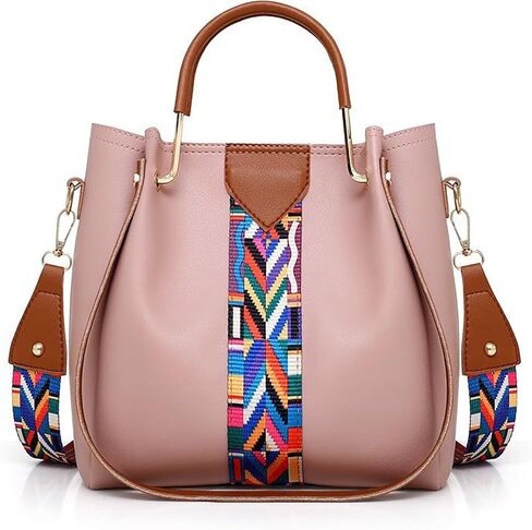 حقائب ظهر جلدية للنساء Slingbag للرجال 4 قطع حقيبة كروس نسائية بطباعة عرقية حقيبة يد بنمط قديم حقيبة كتف + حزمة بطاقة حقيبة كمبيوتر محمول جلدية للرجال حقائب مدرسية للمراهقات in Saudi Arabia