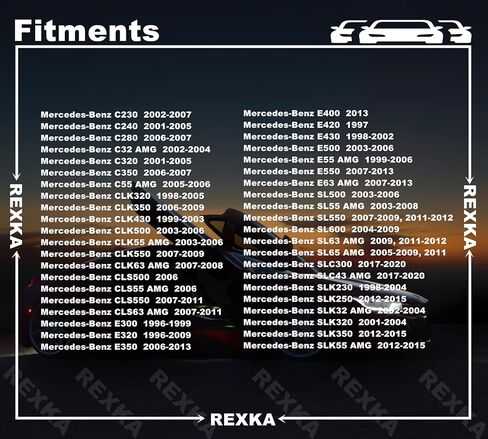 Rexka 10 مجموعات M4.8 دعم المبرد سبلاش شيلد Undercar التنصت على المسمار الترباس ومجموعة الجوز لمرسيدس بنز 2019900536 0019949845 E300 E320 E430 E55 E420 W124 S124 W201 W202 W210 in Saudi Arabia